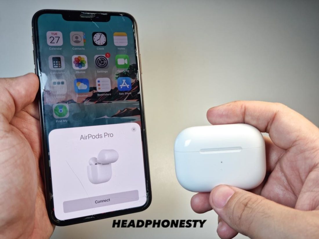 Reconnecting AirPods
