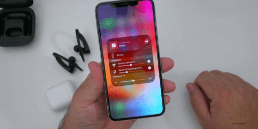 Music and volume controls. (From: YouTube/Zollotech)
