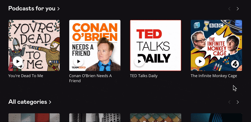 Podcasts on Deezer.