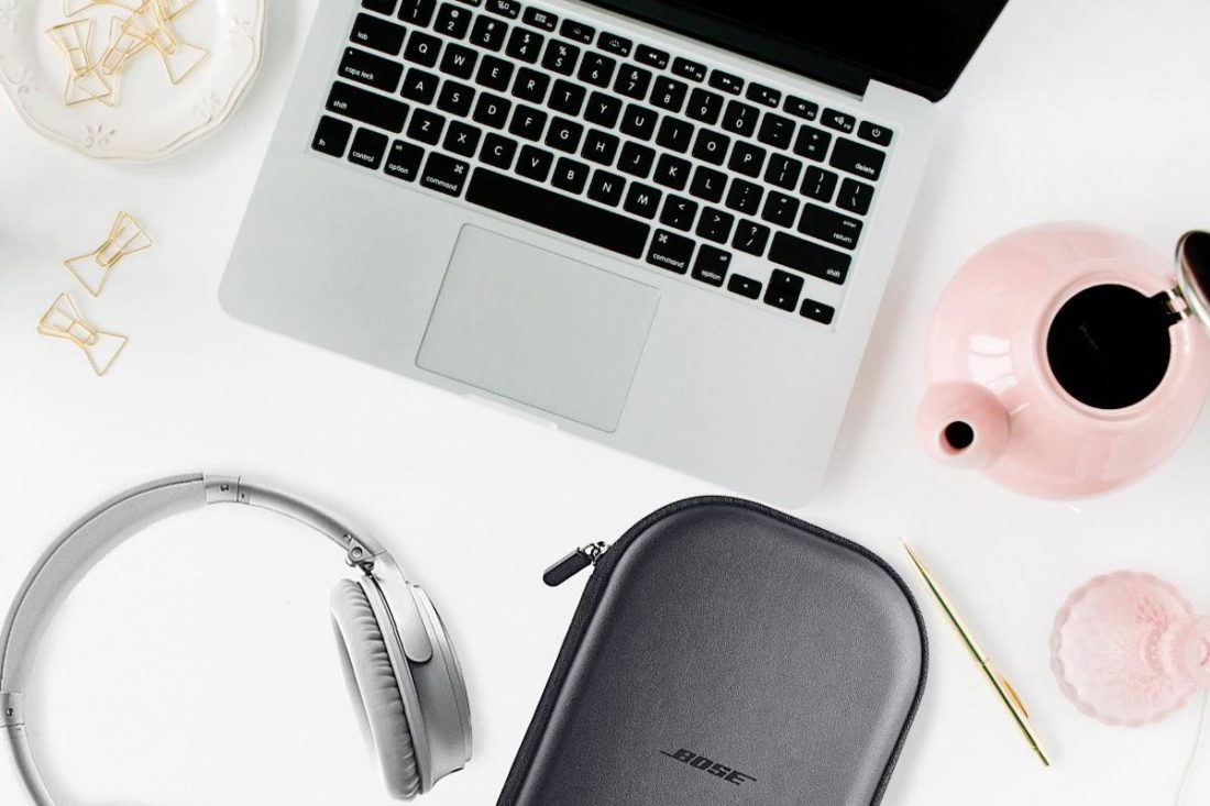 Headphone Bose dengan Mac