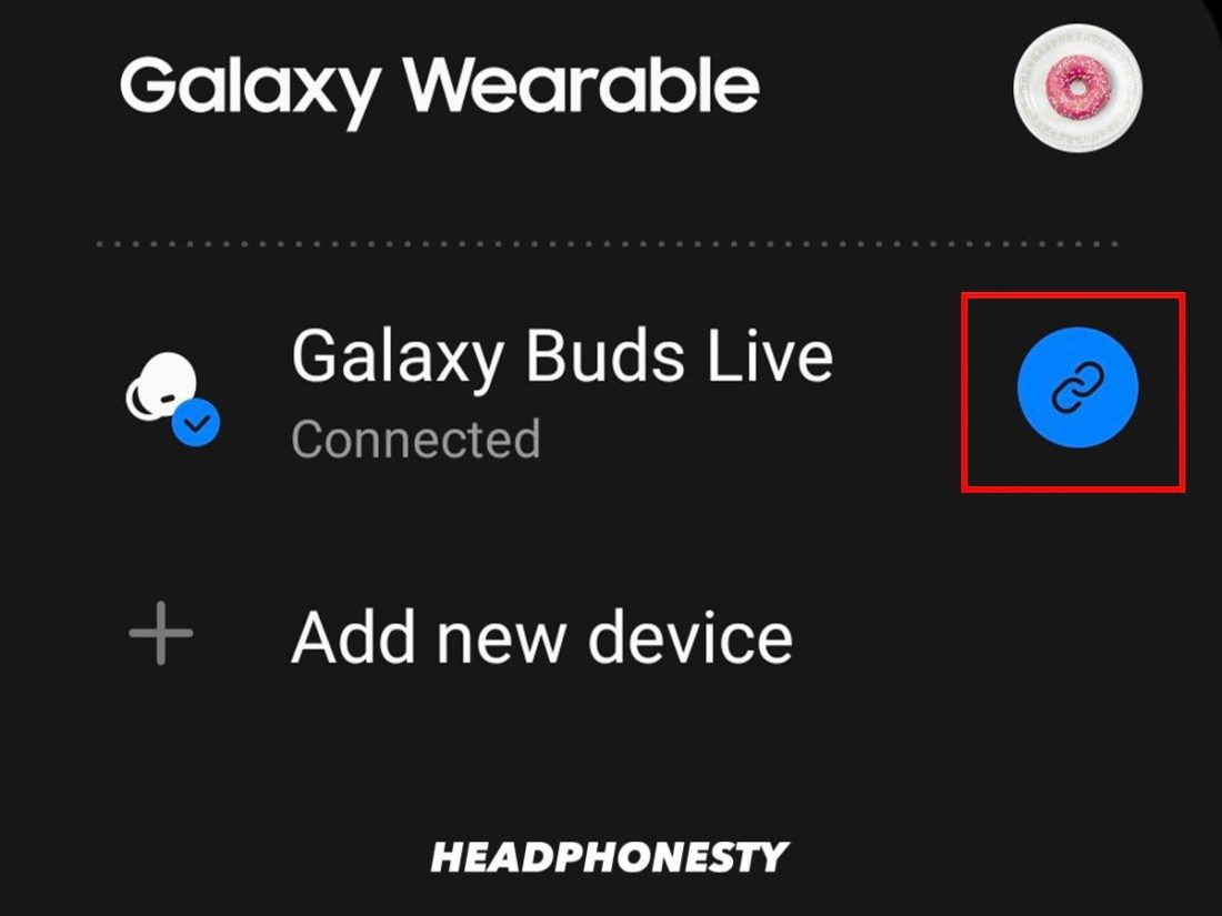 Disconnecting Buds through the Wearable App