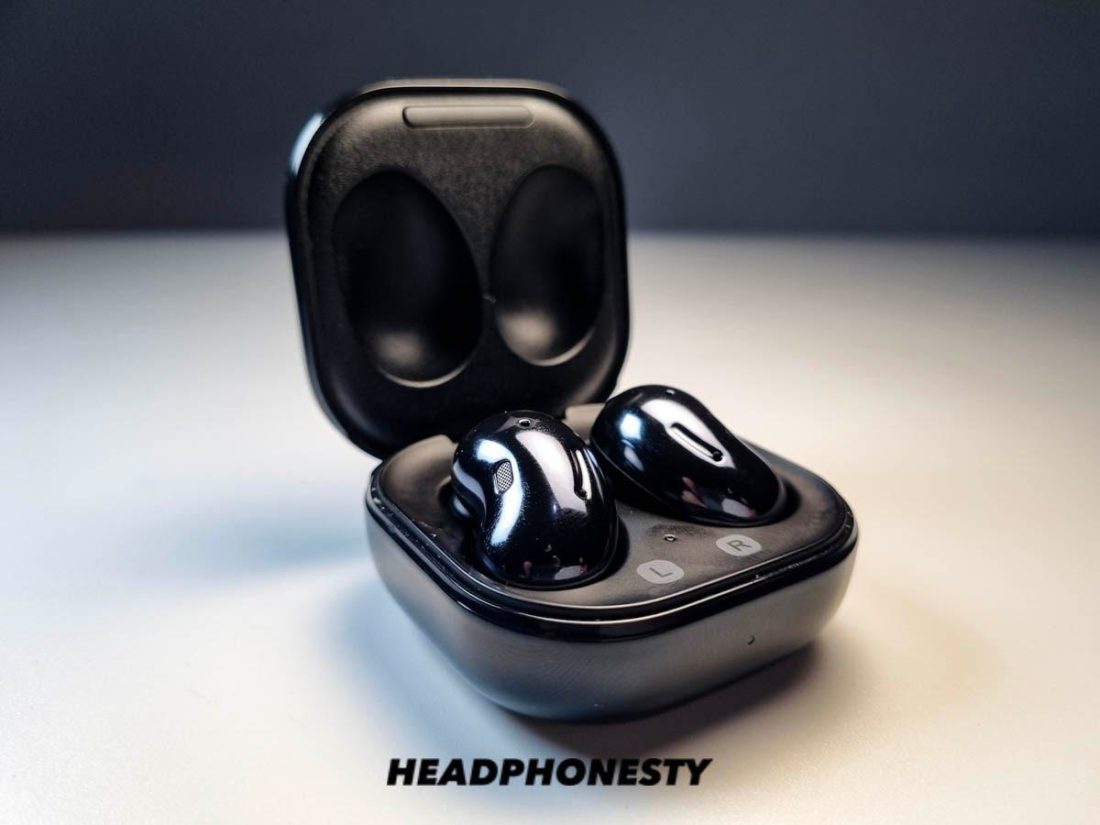 Open your Galaxy Buds case to enter pairing mode.