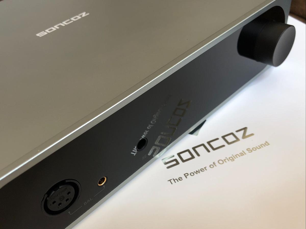 The SONCOZ SGA1 amplifier.
