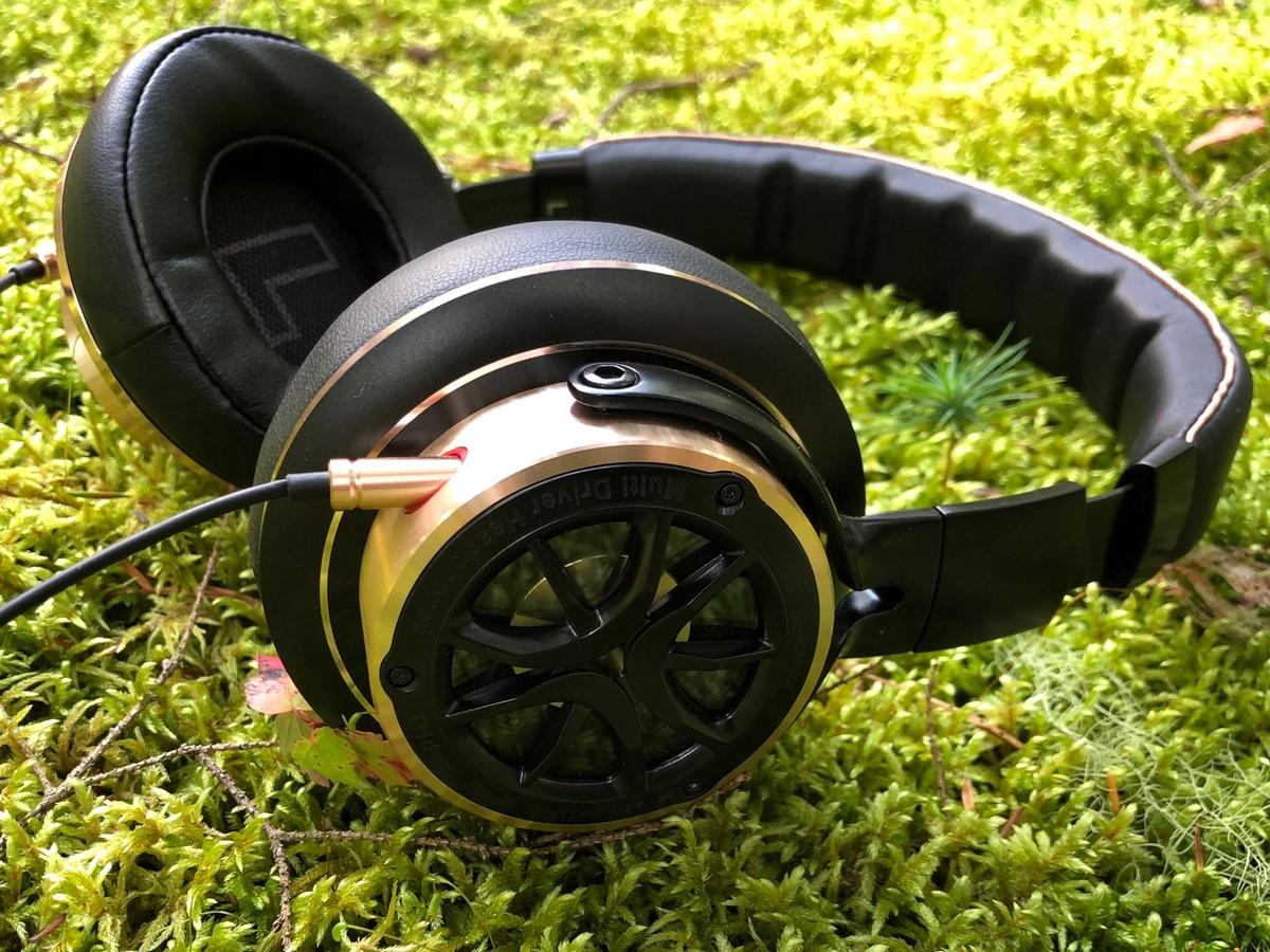 The 1MORE Triple Driver Over-Ear headphones.