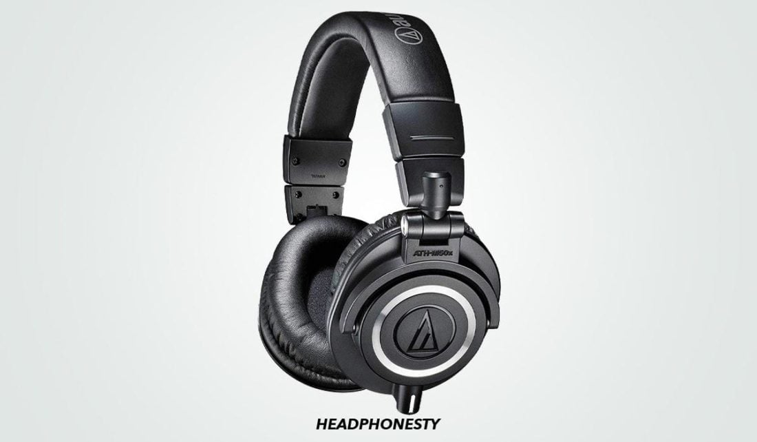 Close look at Audio-Technica ATH-M50X (From: Amazon)