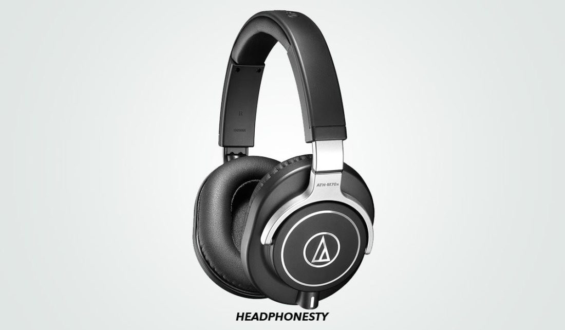Close look at Audio-Technica ATH-M70X (From: Amazon)