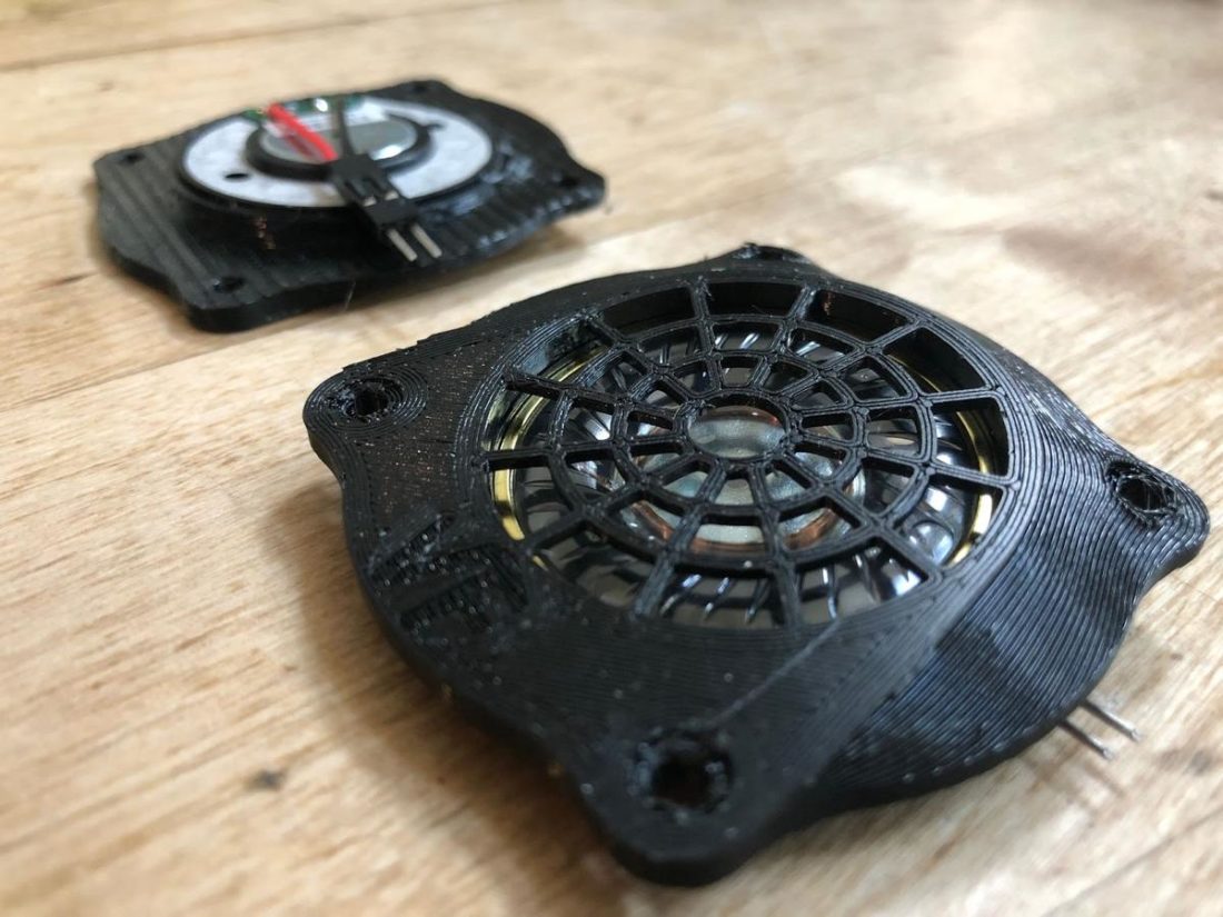 If you purchase the Tymphany drivers directly from Vector Finesse, they come both impedance matched and already mounted in custom 3D printed holders.