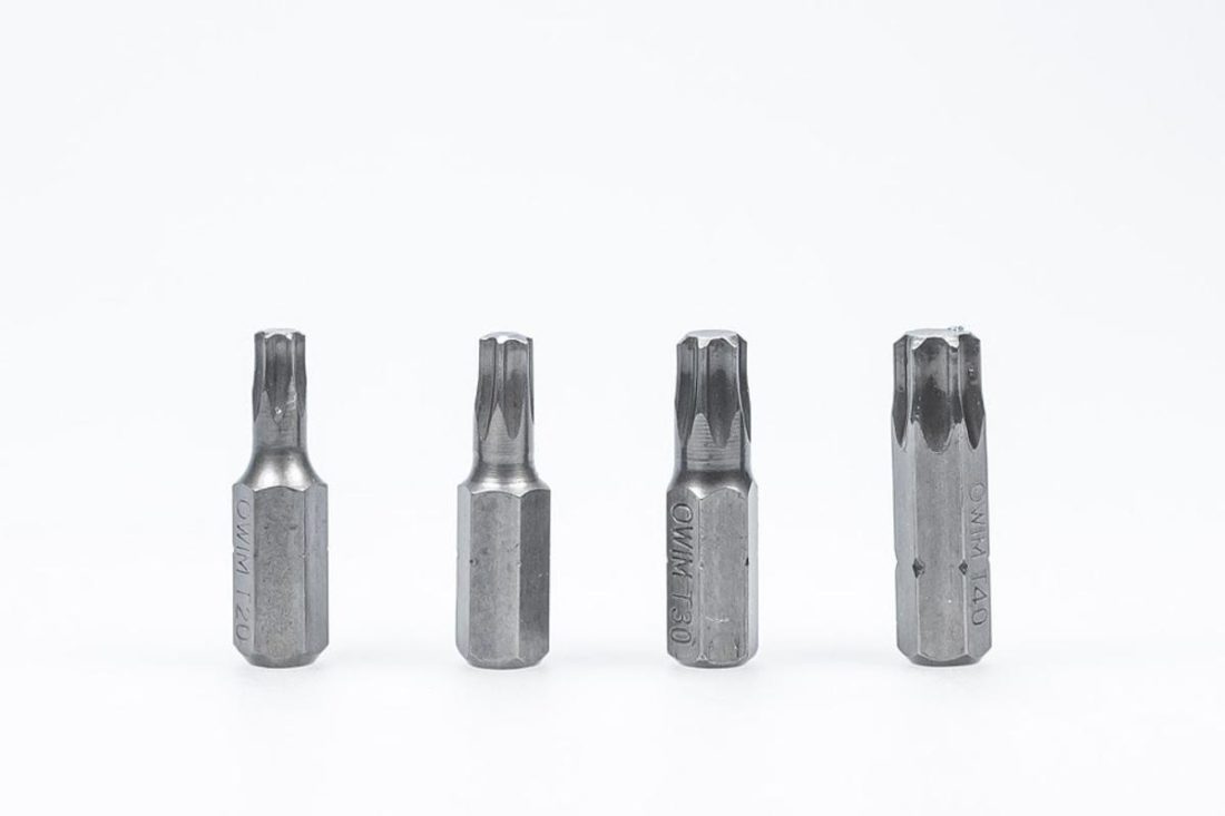 Here's exactly what torx screwdriver heads should look like. (From: Pixabayl)
