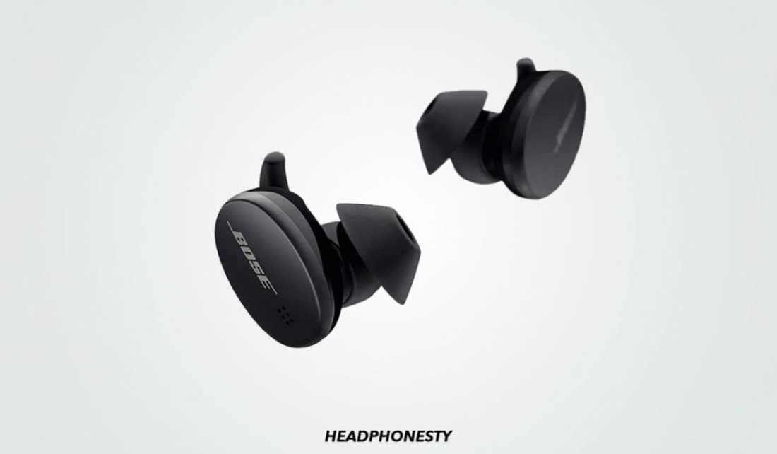 Close look at Bose Sport Earbuds (From: Amazon)