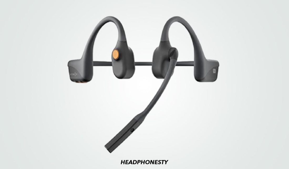 Close look at AfterShokz OpenComm (From: Amazon)