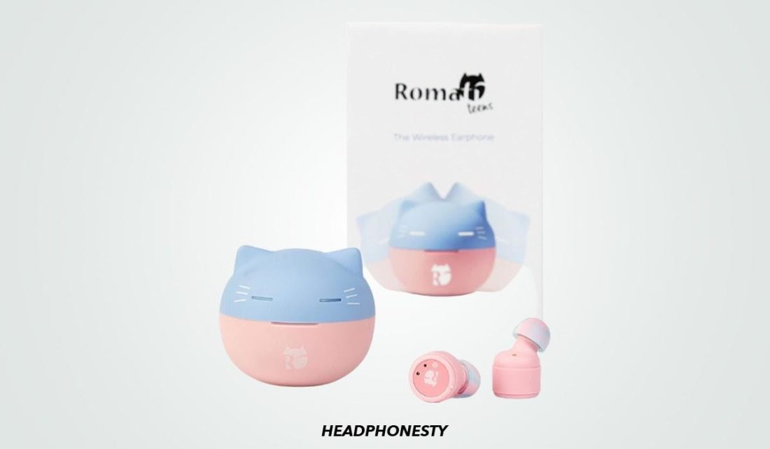 Close look at Romatiteens True Wireless Earbuds (From: Amazon)
