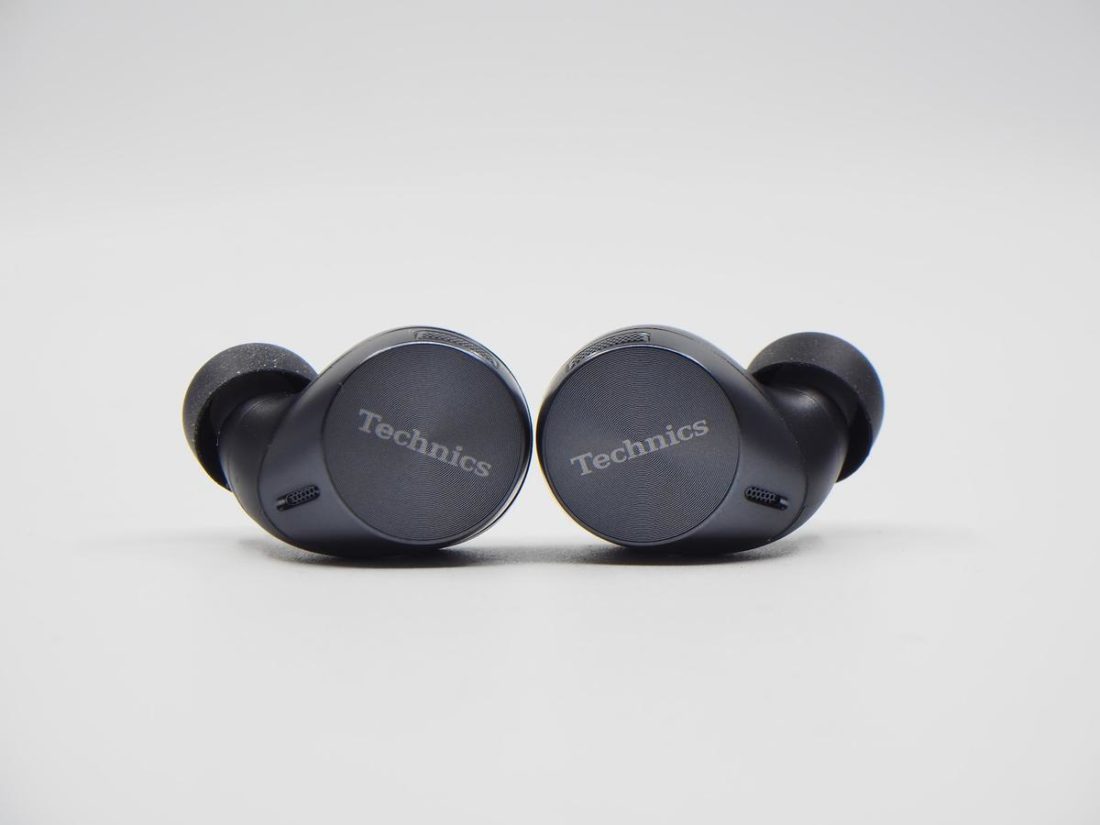 The entire faceplate of the earbud is covered with the touch sensor.