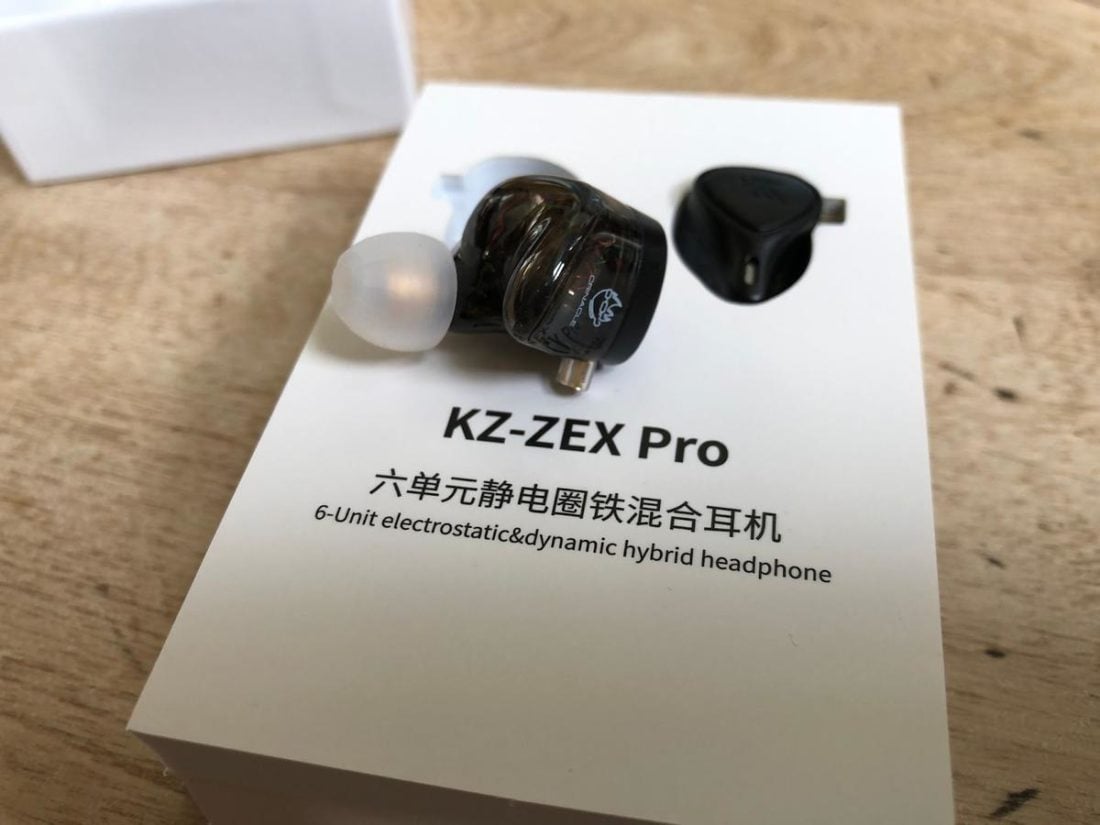 The interior of the box shows the ZEZ Pro name.