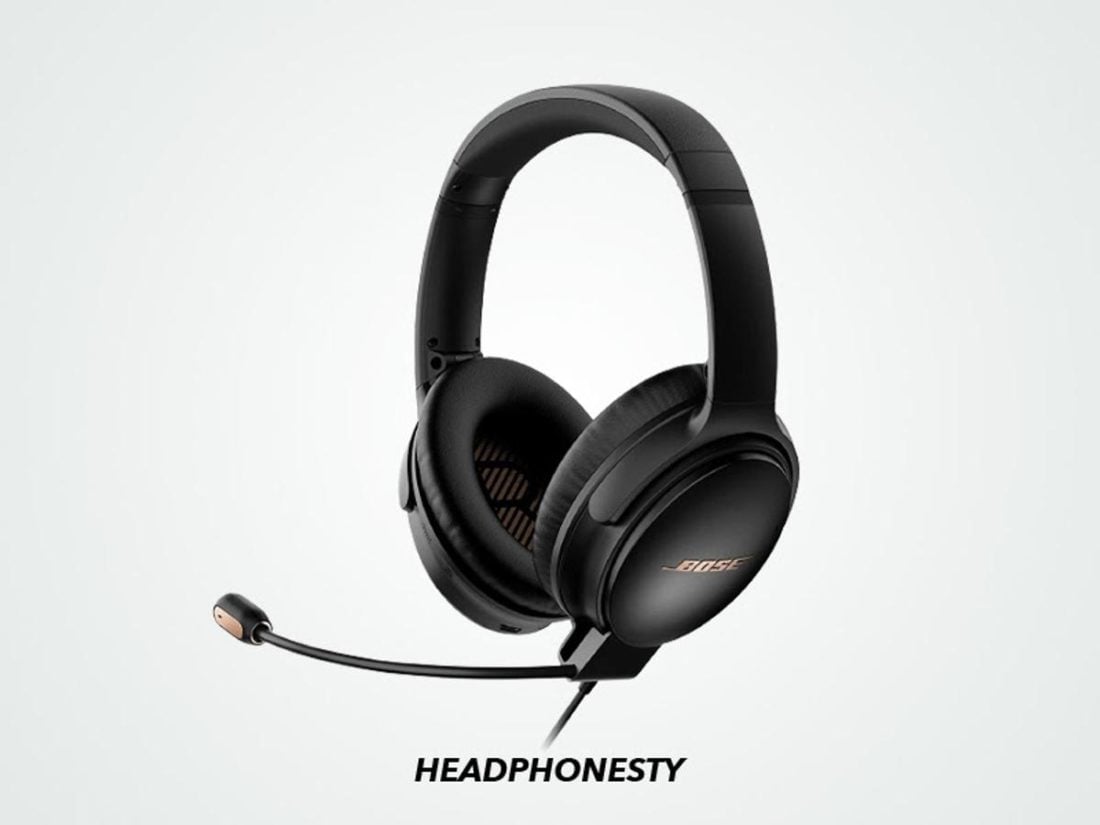 Close look at Bose QuietComfort® 35 II Gaming Headset (From: Amazon)