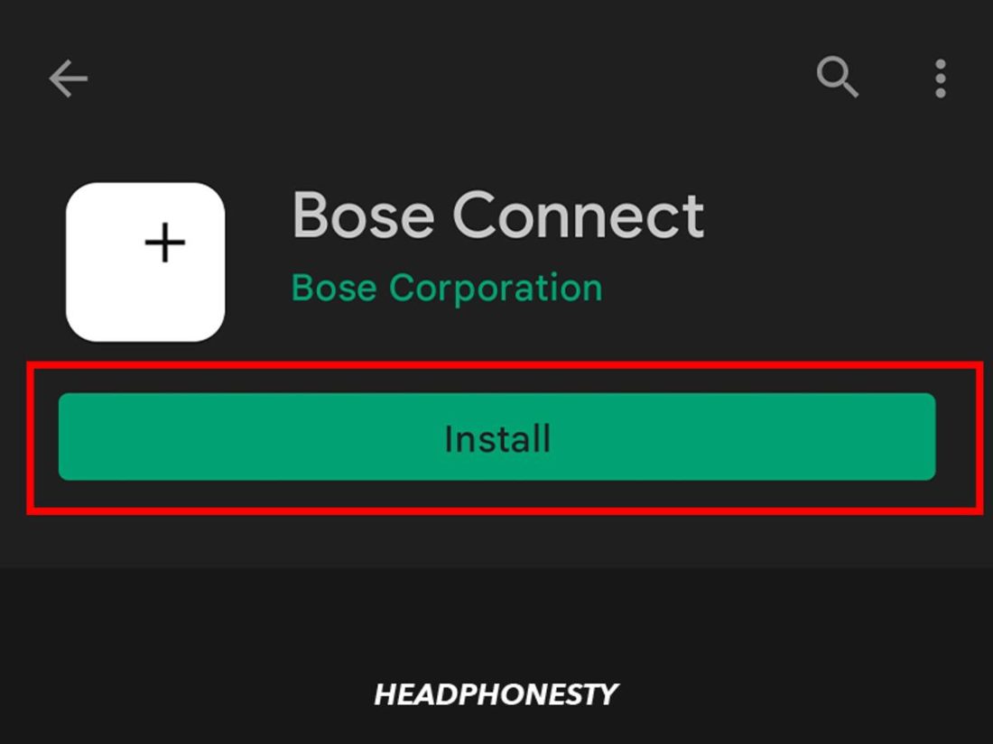 Reinstalling Bose Connect