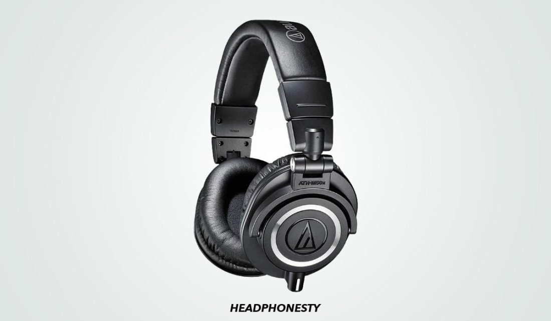 Close look at ATH-M50X (From: Amazon)