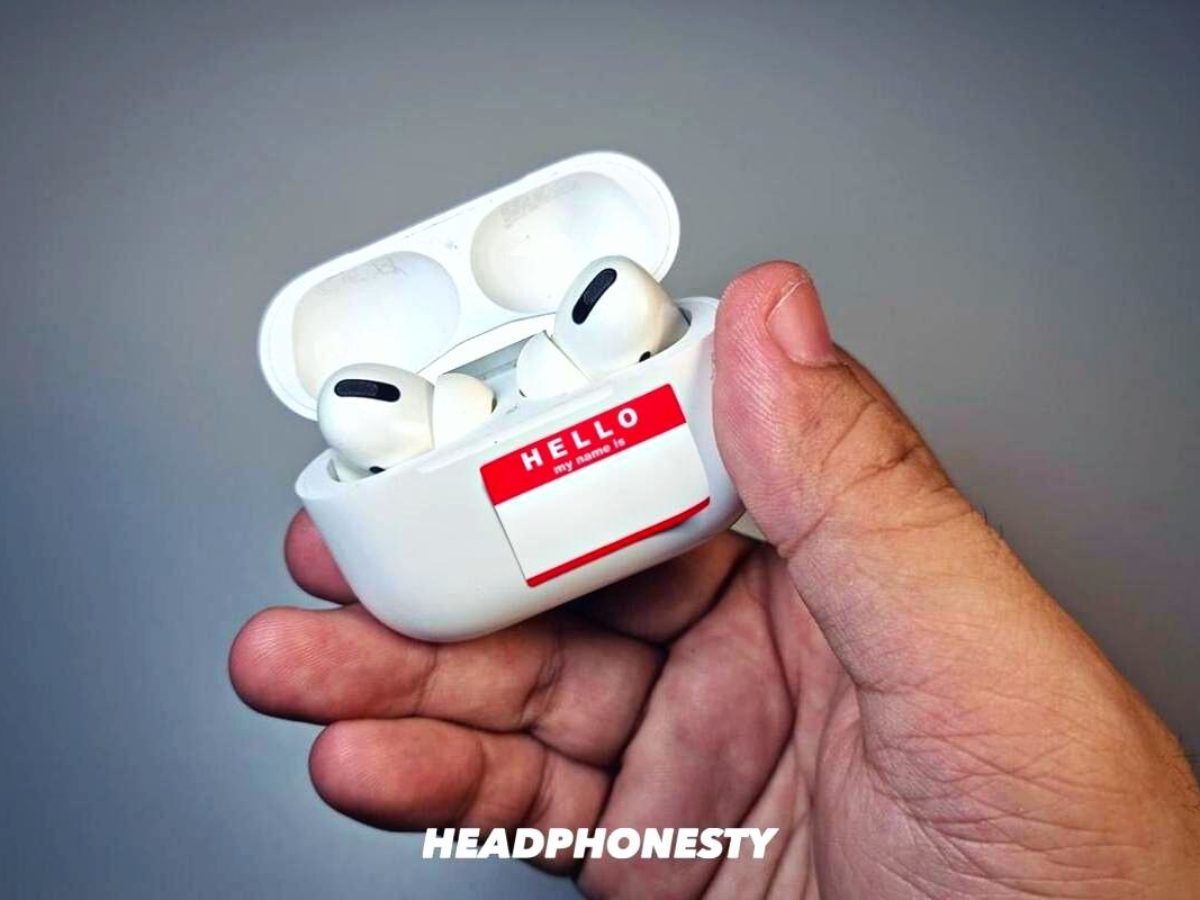 Damp Milestone Subtropical How to Rename AirPods on iOS, Android, & Windows Devices - Headphonesty