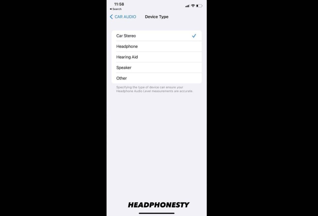 Reclassifying Bluetooth devices on iOS