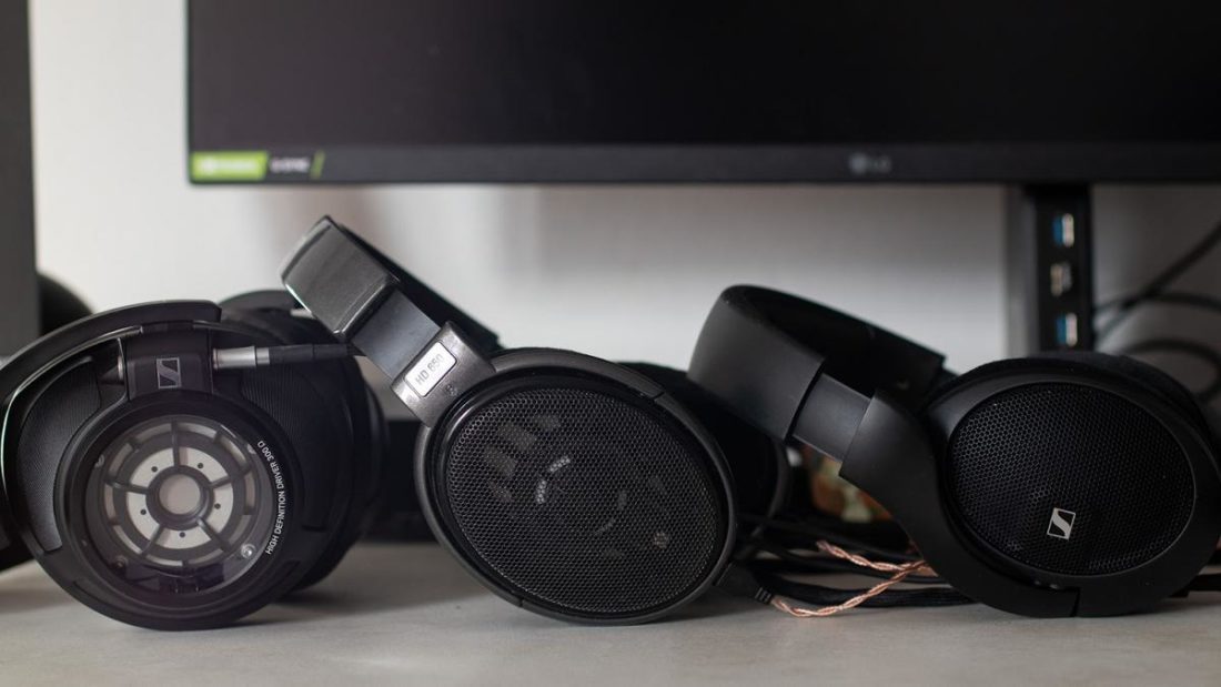 Three different HD-series headphones at three different price-points.
