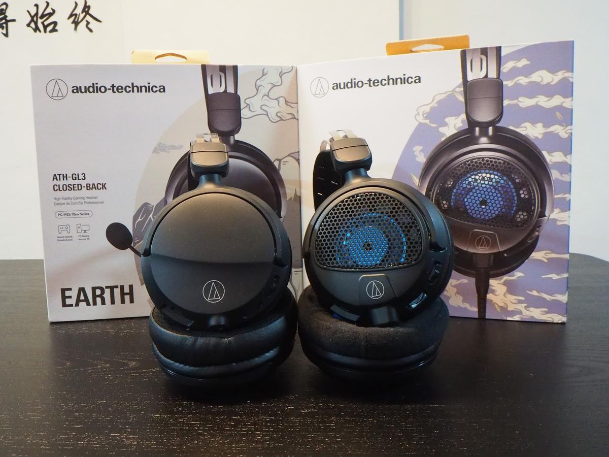 The ATH-GLD3 and ATH-GL3 are the new additions to Audio-Technica's gaming series.