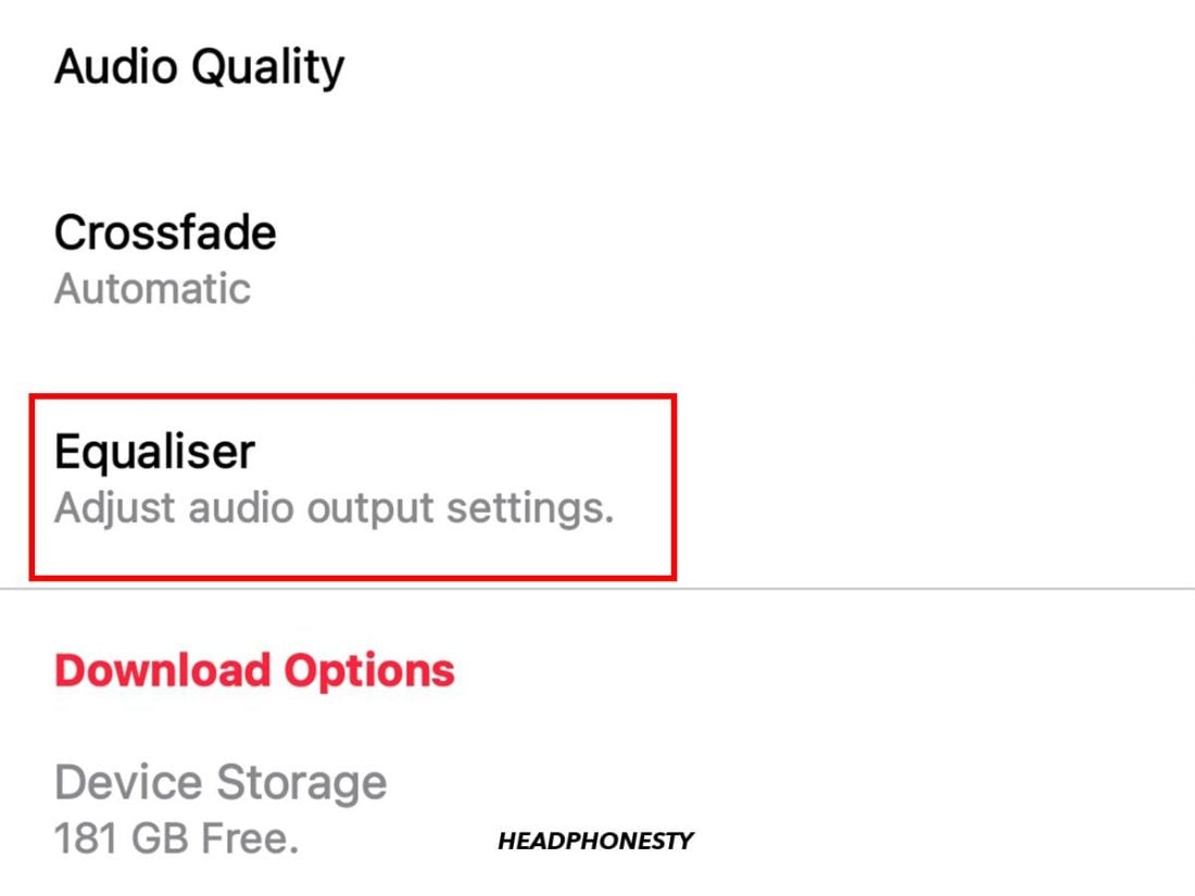 Accessing Apple Music Equalizer on Android