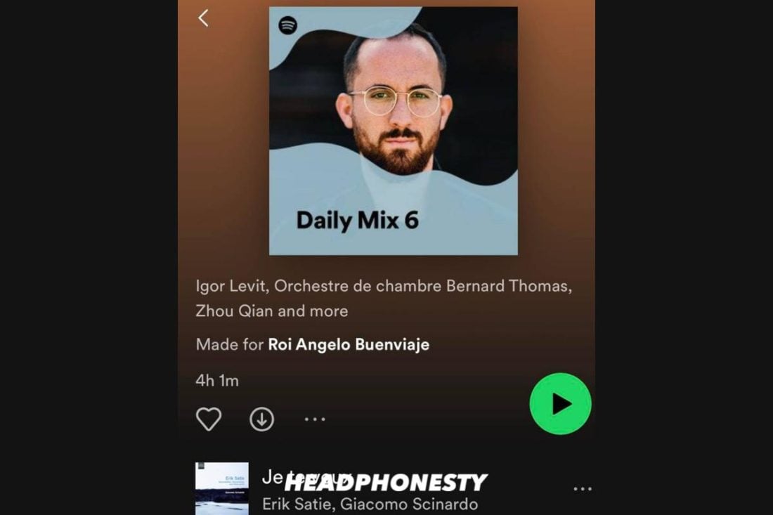 Daily Mix 6 on Spotify