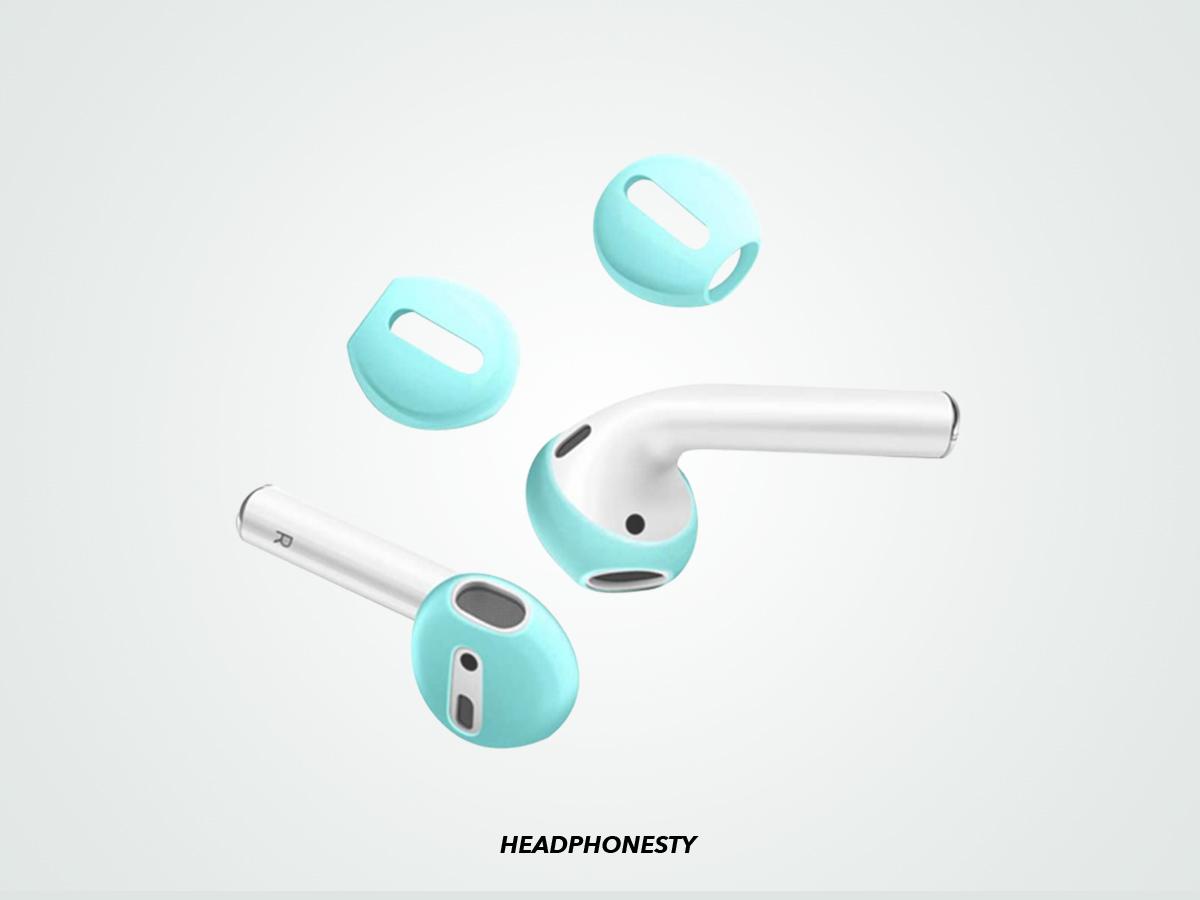 Close look at DamonLight AirPods Covers (From: Amazon)