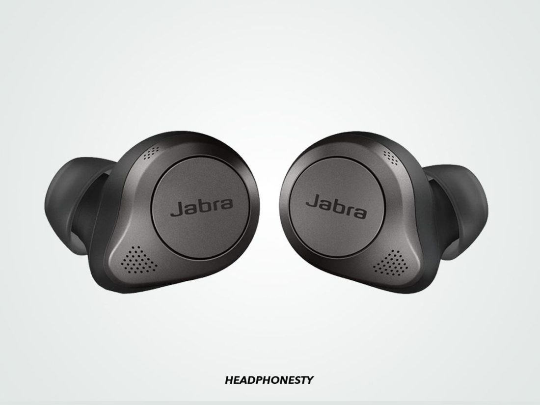 Close look at Jabra Elite Active 75t Earbuds (From: Amazon).