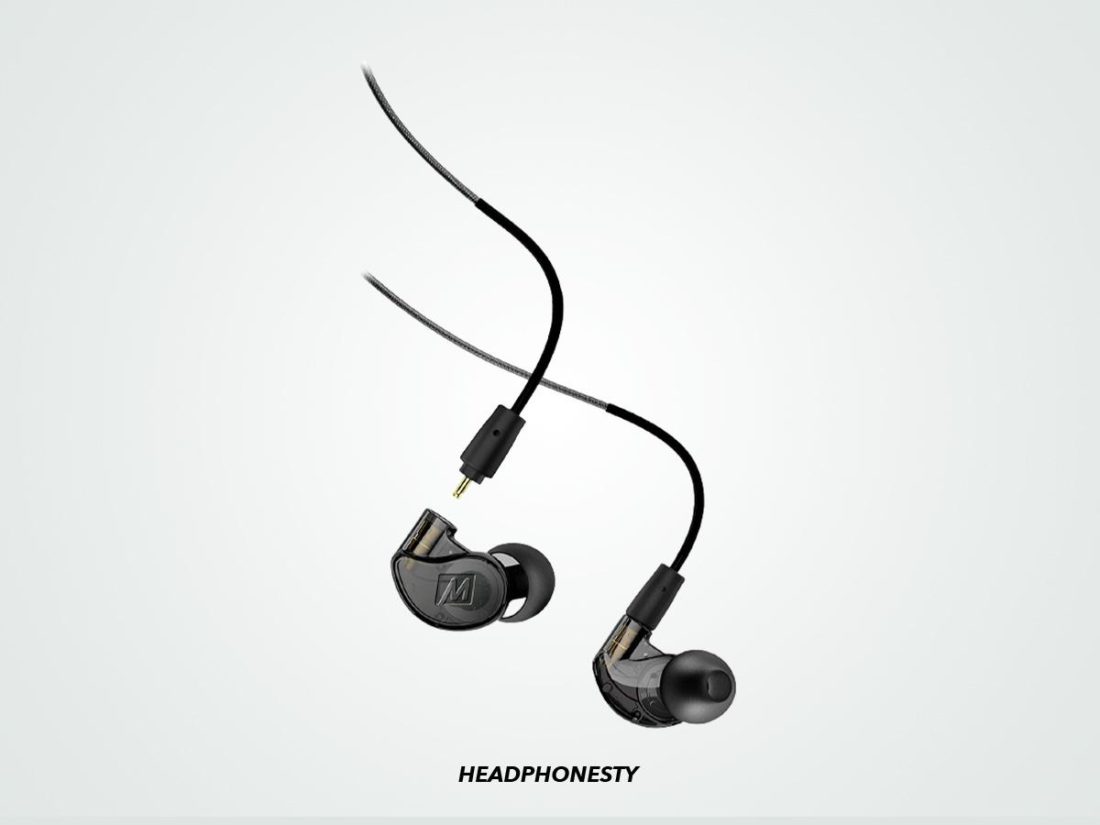 Close look at Mee Audio M6 Pro 2nd Generation Earbuds (From: Amazon).