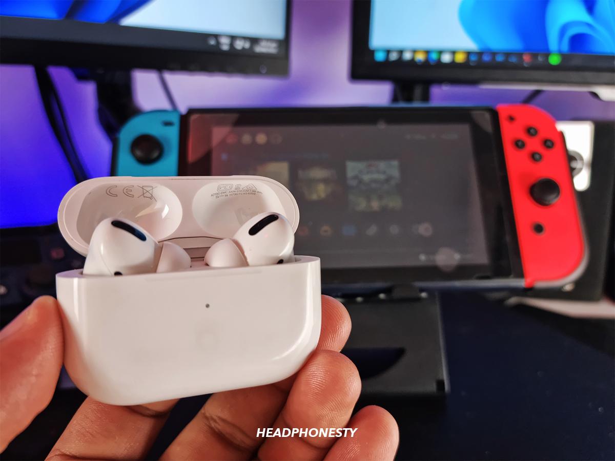 George Stevenson genstand Integrere How to Connect AirPods to Nintendo Switch [Solved] - Headphonesty