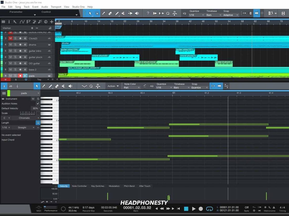 DAW makes it easier to apply MIDI data to the plugin of your choice.