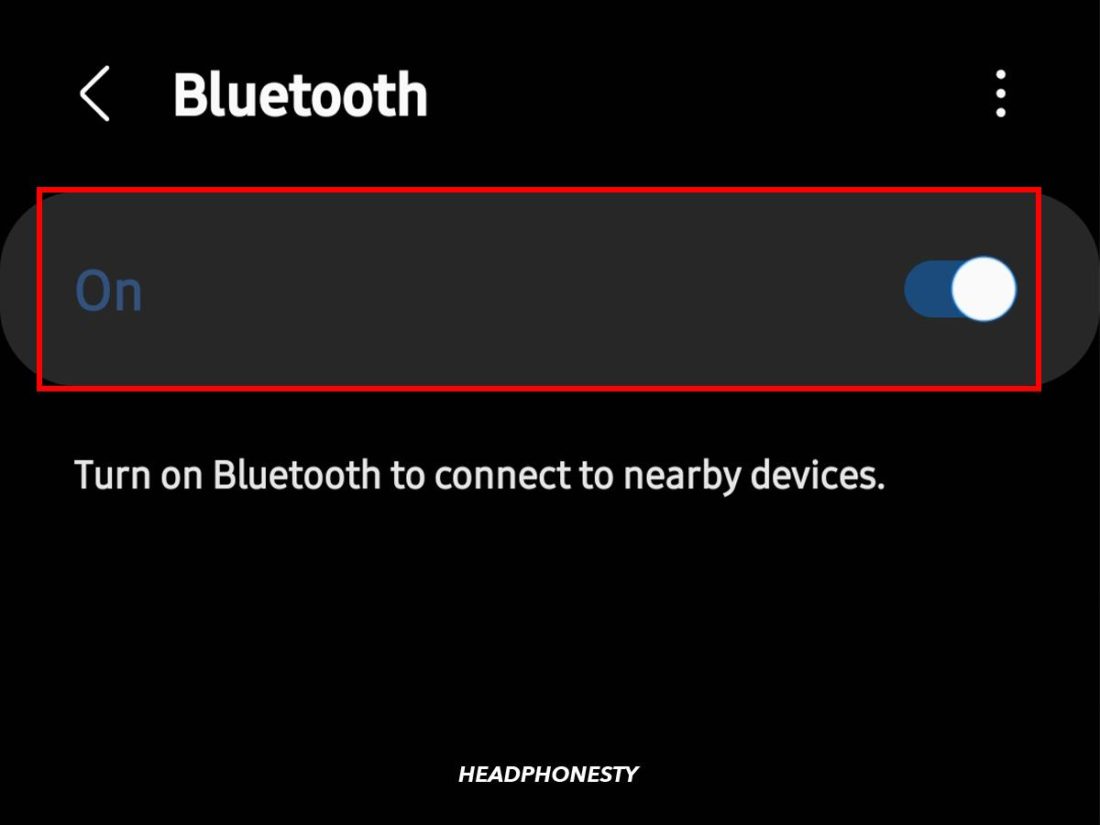 Aktifkan Bluetooth