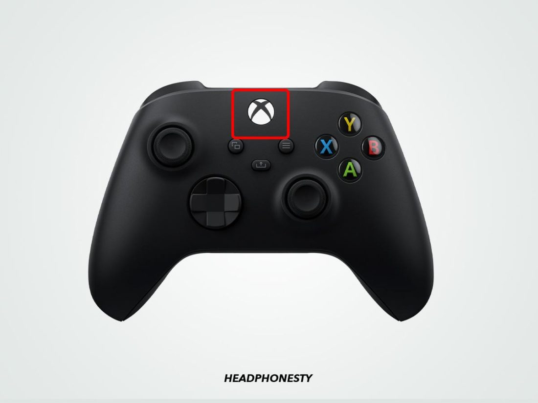 Xbox button on controller