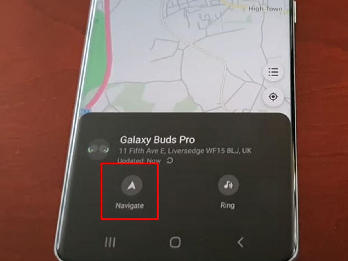 Use the 'Navigate' option to open Google Maps and search your Buds. (YouTube/Android Doctor) https://www.youtube.com/watch?v=35UPh0Gihak