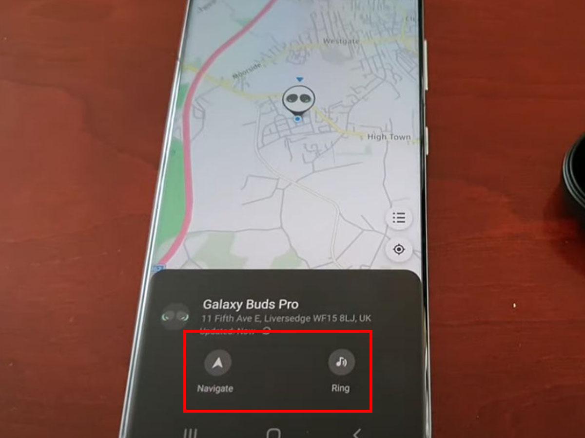 Choose either the 'Ring' or Navigate option. (YouTube/Android Doctor) https://www.youtube.com/watch?v=35UPh0Gihak