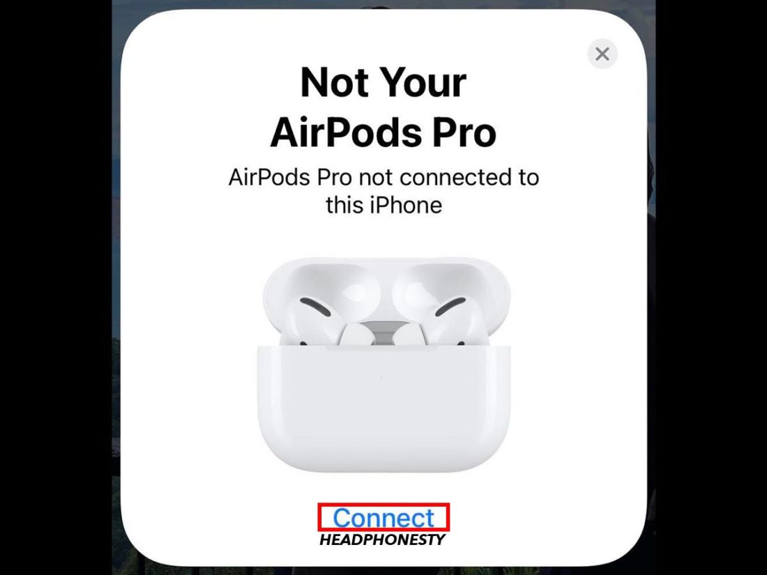 Menghubungkan sepasang AirPods ke-2 ke iOS
