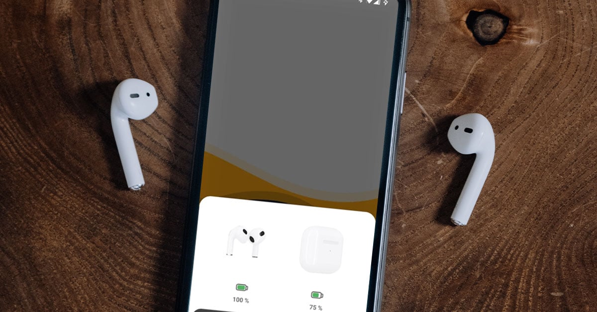 ammunition tillykke Sprællemand How to Check AirPods' Battery on Android Phones [Ultimate Guide] -  Headphonesty