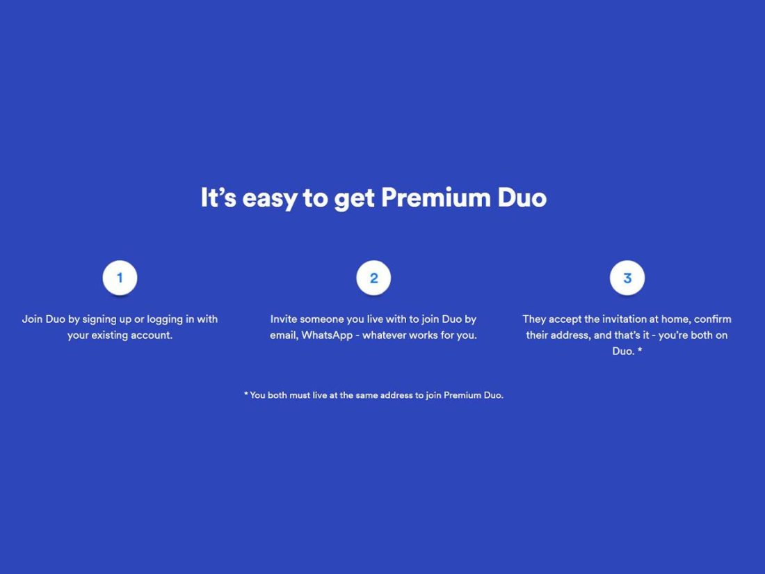 The 3-step process to get Spotify Duo.