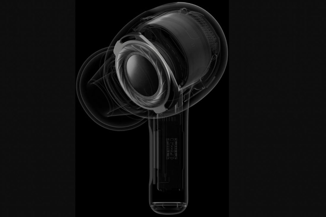 AirPods Pro's custom built driver with H2 chip (From: Apple)