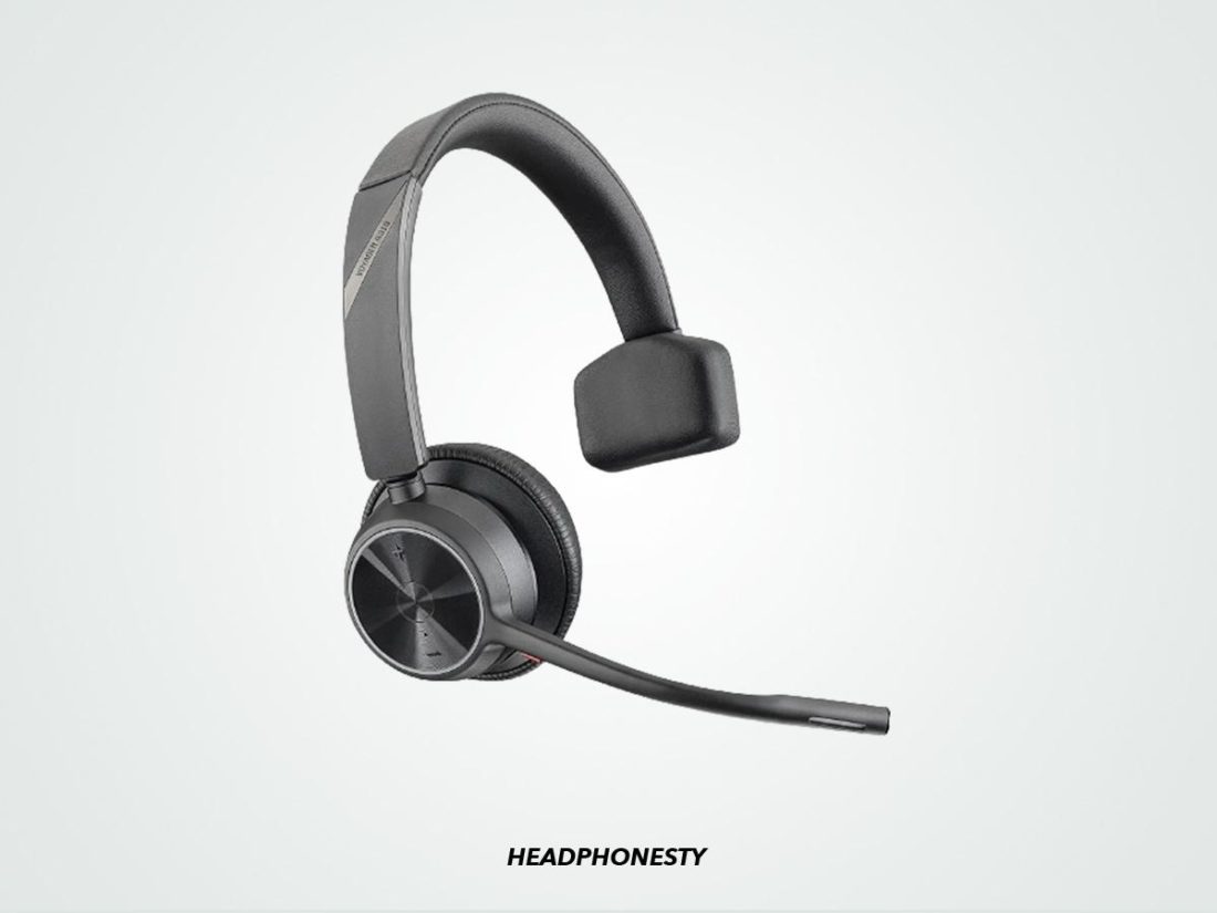 Close look at the Poly headphones (From: Amazon)