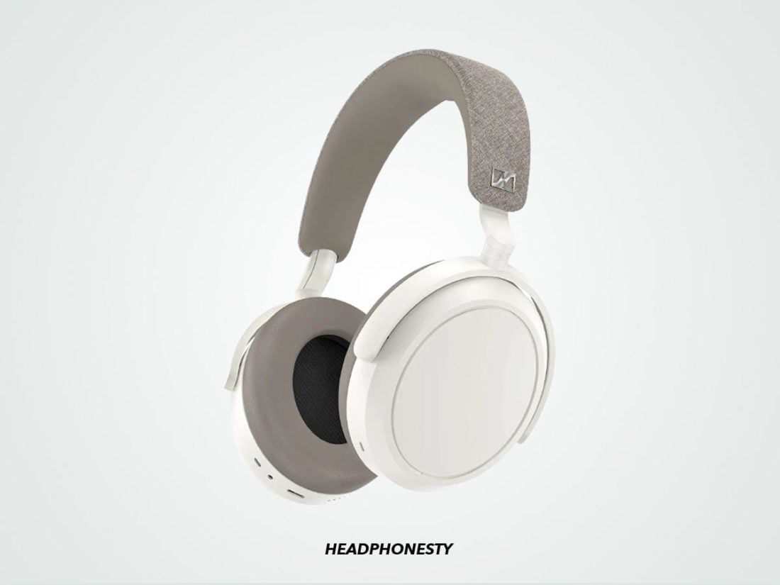 Close look at the Sennheiser headphones (From: Amazon)