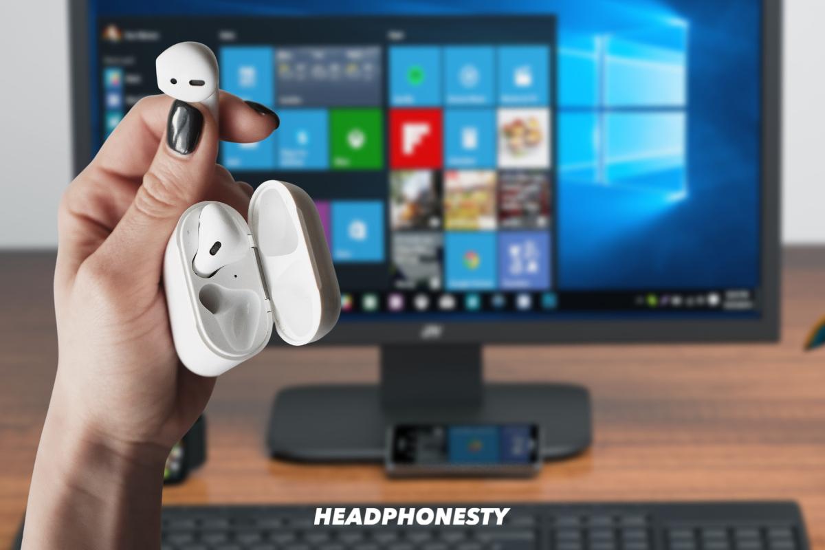 Trying to reconnect AirPods to Windows PC after sudden disconnection