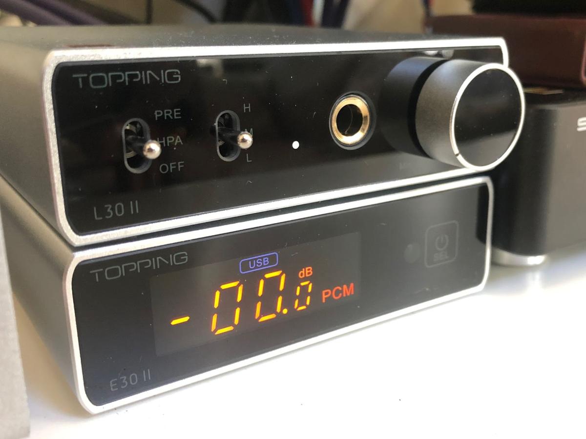 Version 2 of the popular E30 DAC and L30 amp.