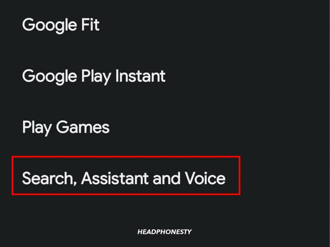 Search, Assistant, and Voice