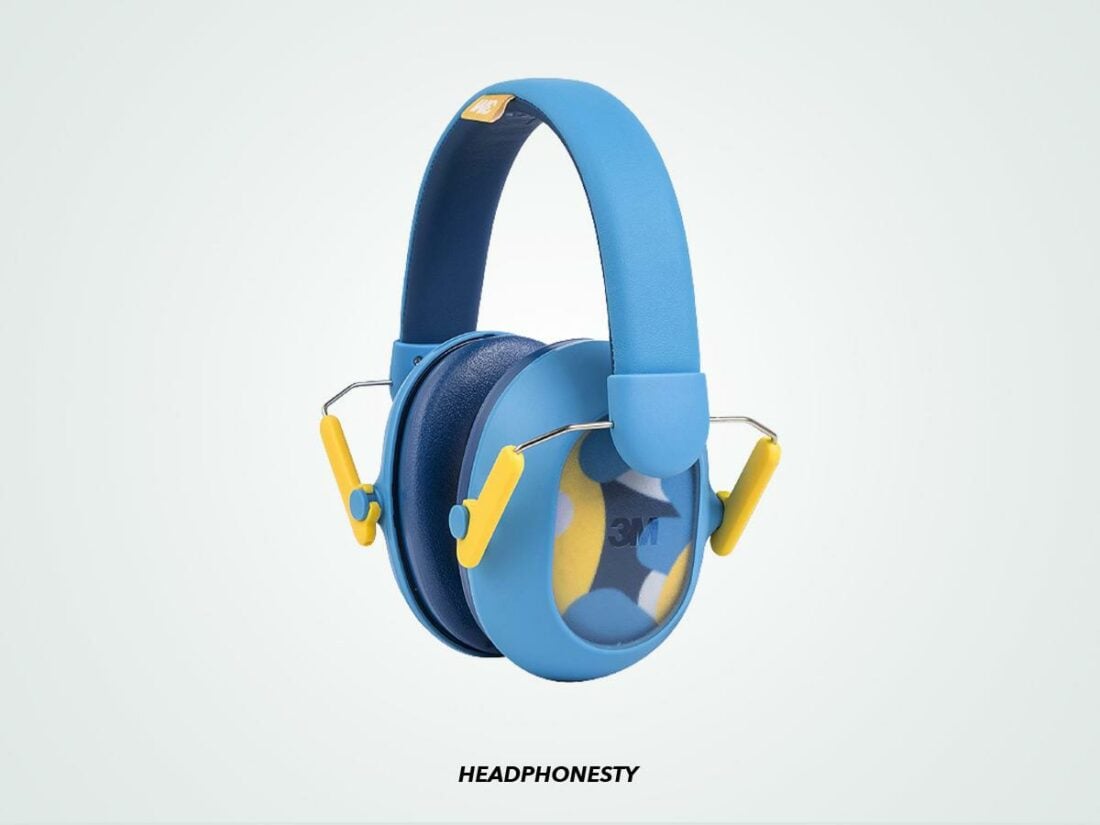 Close look at the 3M Kids Hearing Protection Plus (From: Amazon)