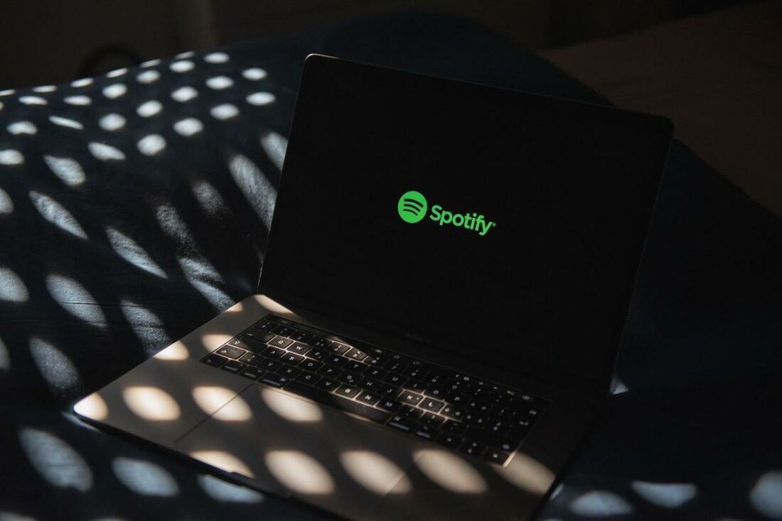 The screen of Spotify for Mac after installing the program. (From: Pexels)