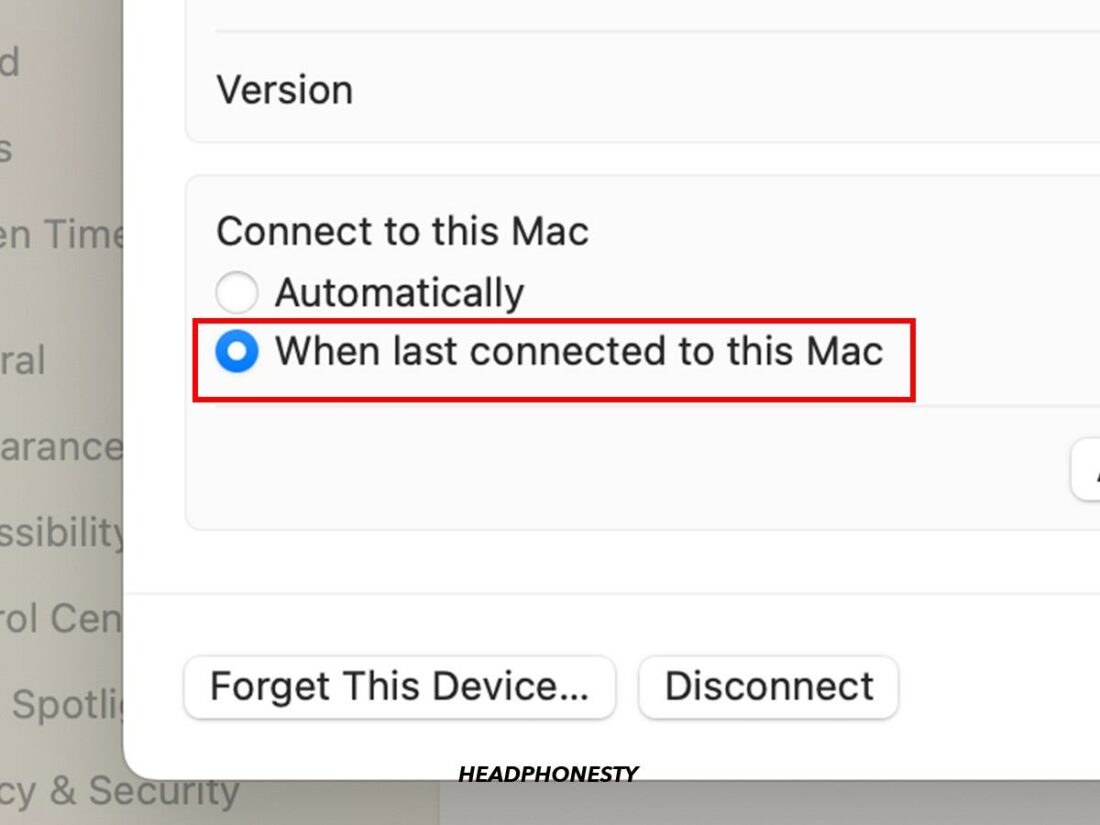 When last connected to this Mac