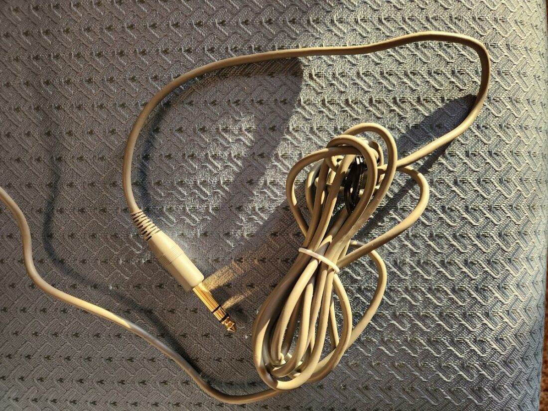 The AKG K701 has a cable that is much longer than usual.