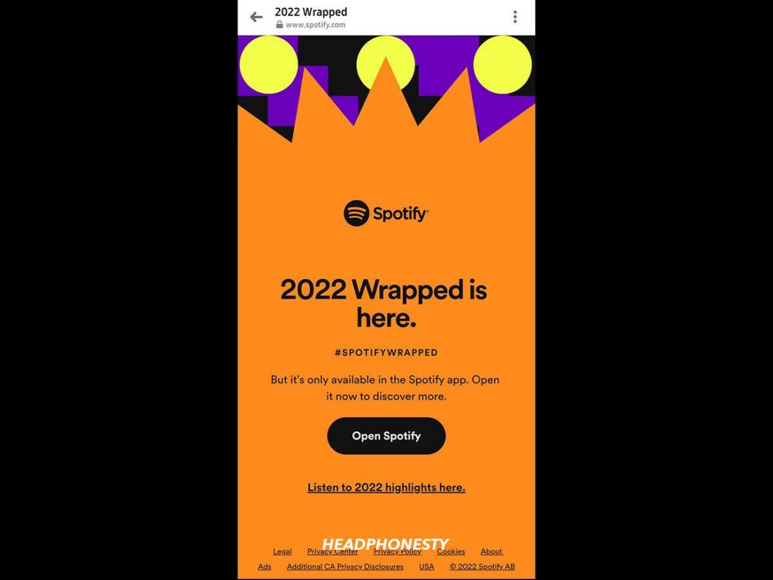 Spotify Wrapped 2022 cover