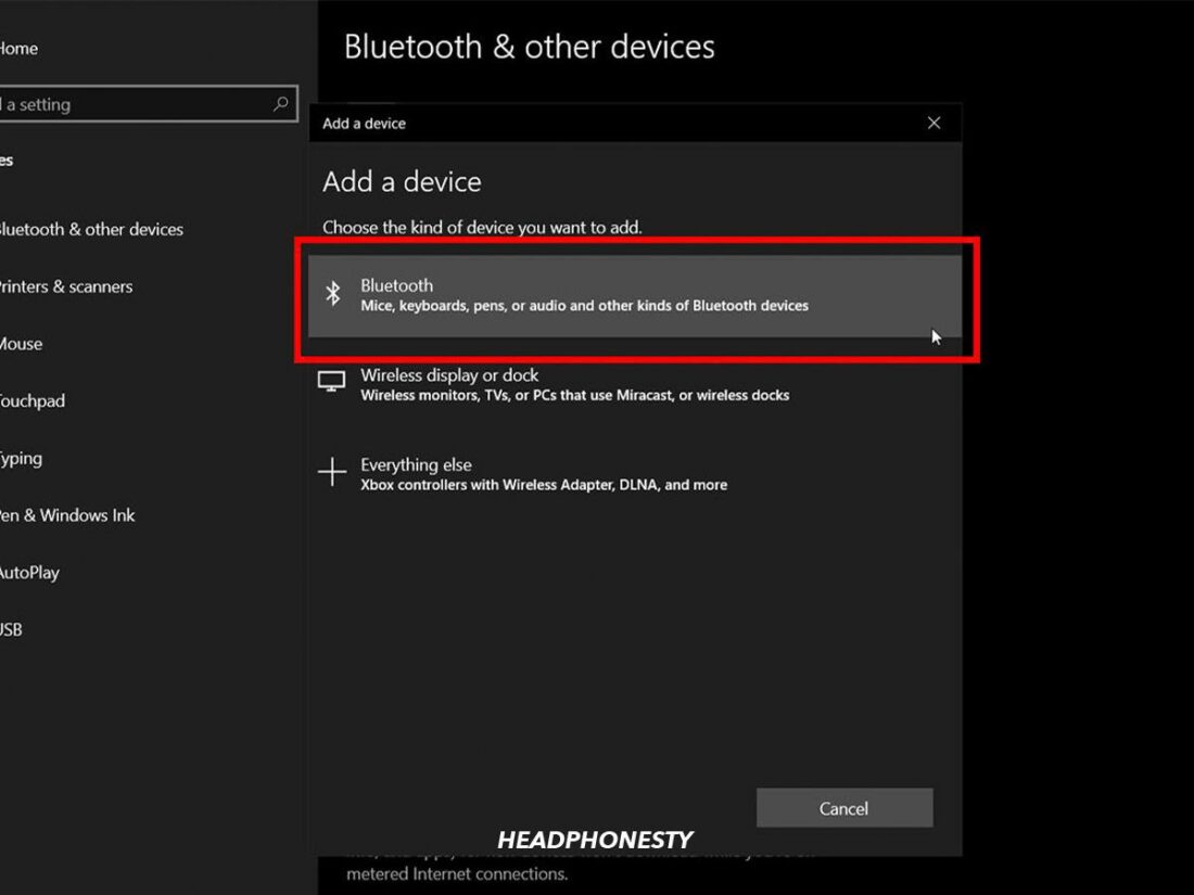 Scanning for a Bluetooth Device